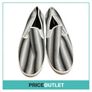 Rivieras - Mens Black and White Print Shoes - Size 42 - BRAND NEW IN BOX