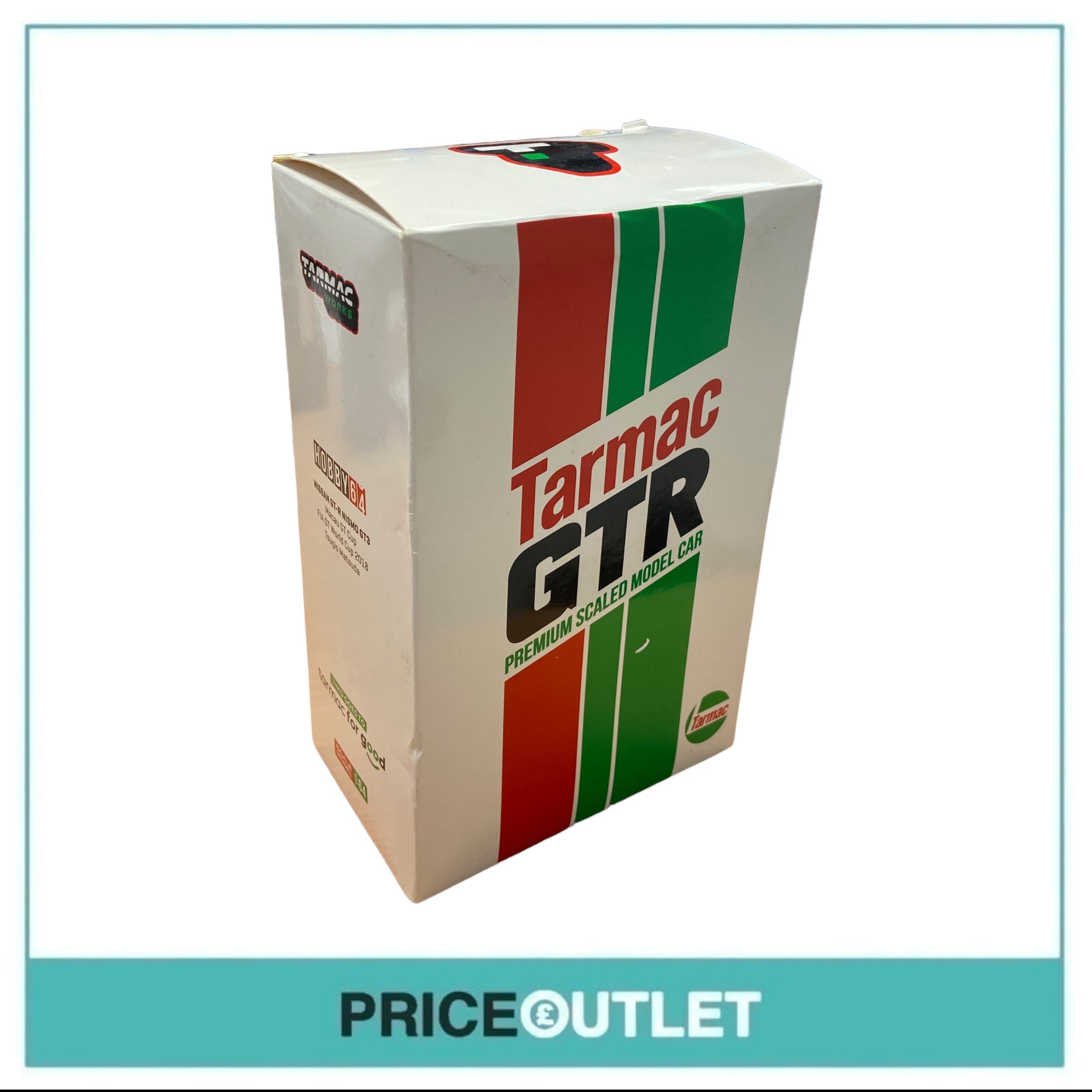 Tarmac Works - Nissan GT-R Nismo GT3 Premium Scaled Model Car - Slightly Damaged Box