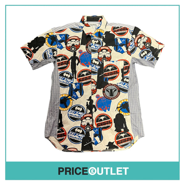 Comme des Garçons Shirt x Star Wars - Mens Printed Shirt - Size XS - BRAND NEW WITH TAGS
