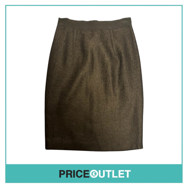 Giambattista Valli - Black Tweed Pencil Skirt - Size M - BRAND NEW WITH TAGS
