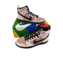 Nike - SB Dunk High Pro QS 'Pink-Black' - UK 7