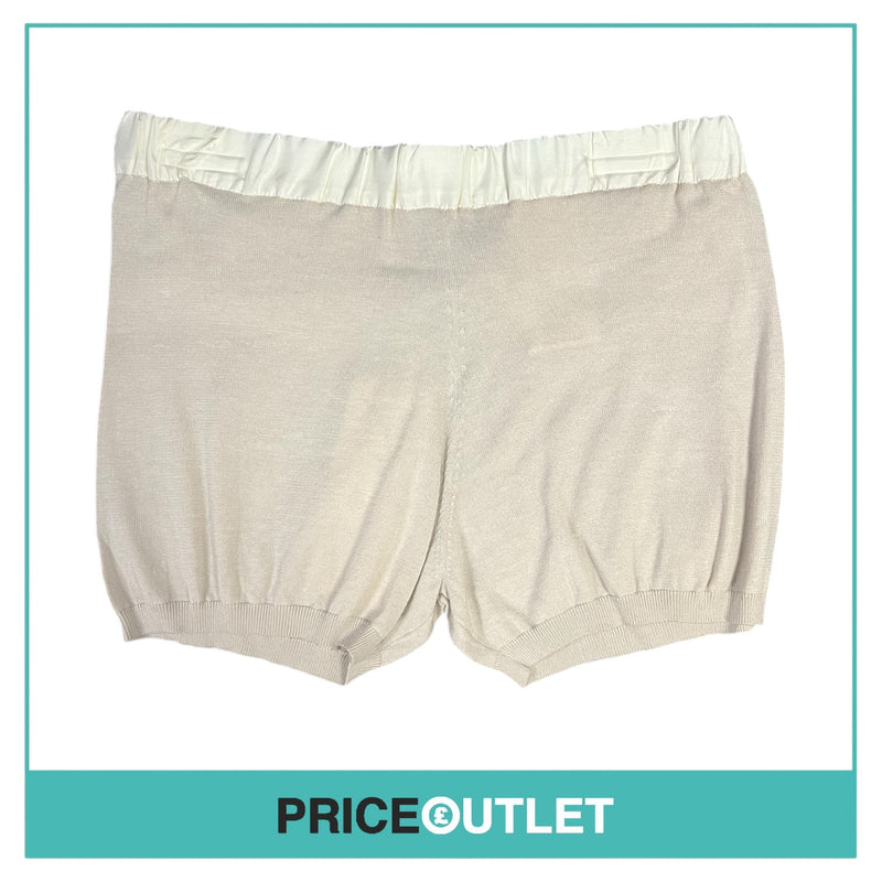 Sacai Luck - Beige Shorts - Size 2 - BRAND NEW WITH TAGS