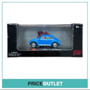 Malibu International - Volkswagen Classical Beetle Model Diecast (Blue) - Damaged Box