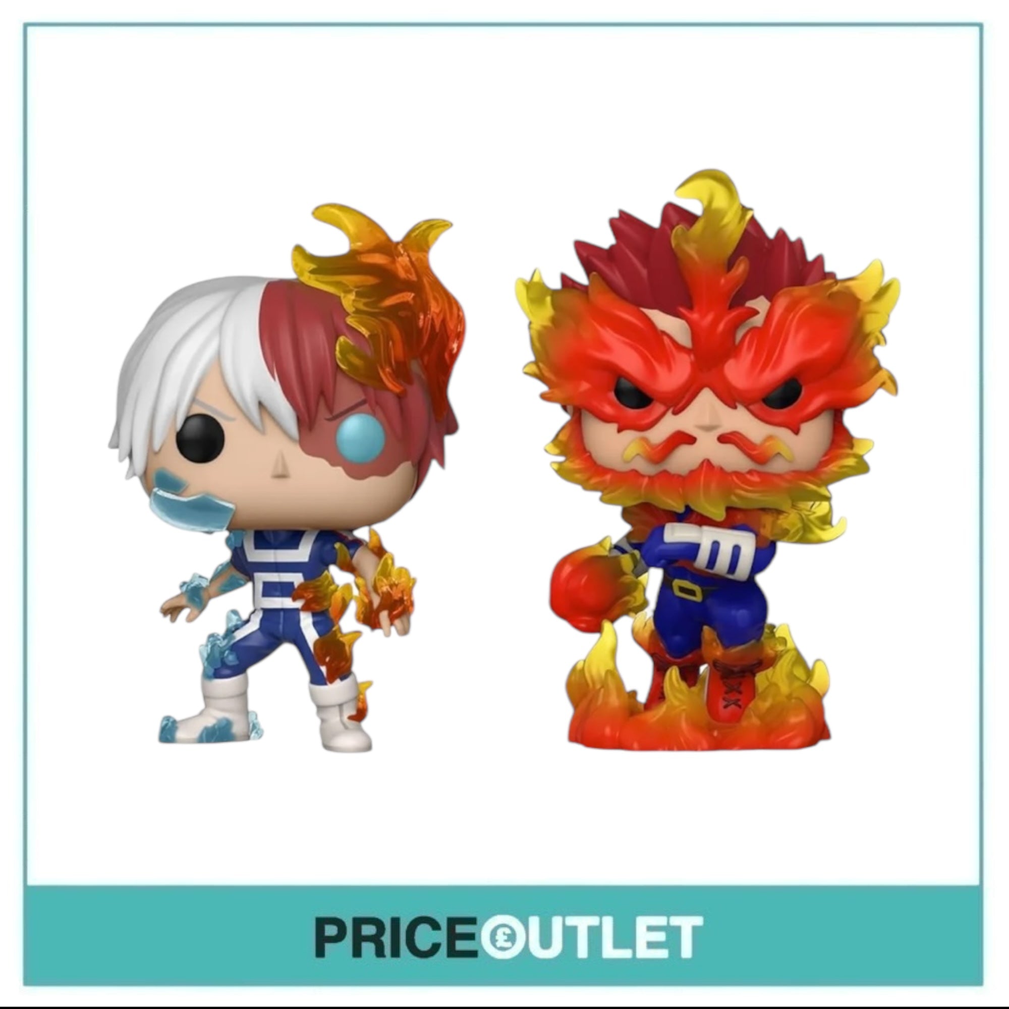 Funko - My Hero Academia - Shoto Todoroki & Endeavor 2 Pack
