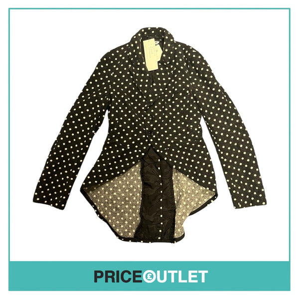 Comme des Garçons Black - Black and White Polka Dot Blazer - Size M - BRAND NEW WITH TAGS