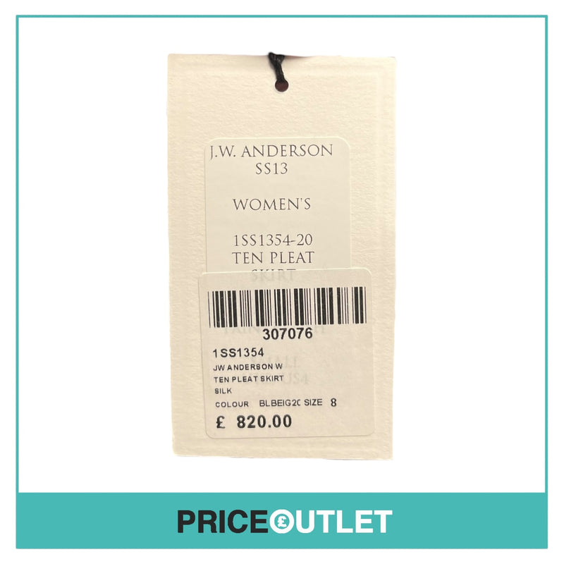 J.W.Anderson - Spotty Pleat Skirt - Size 8 - BRAND NEW WITH TAGS