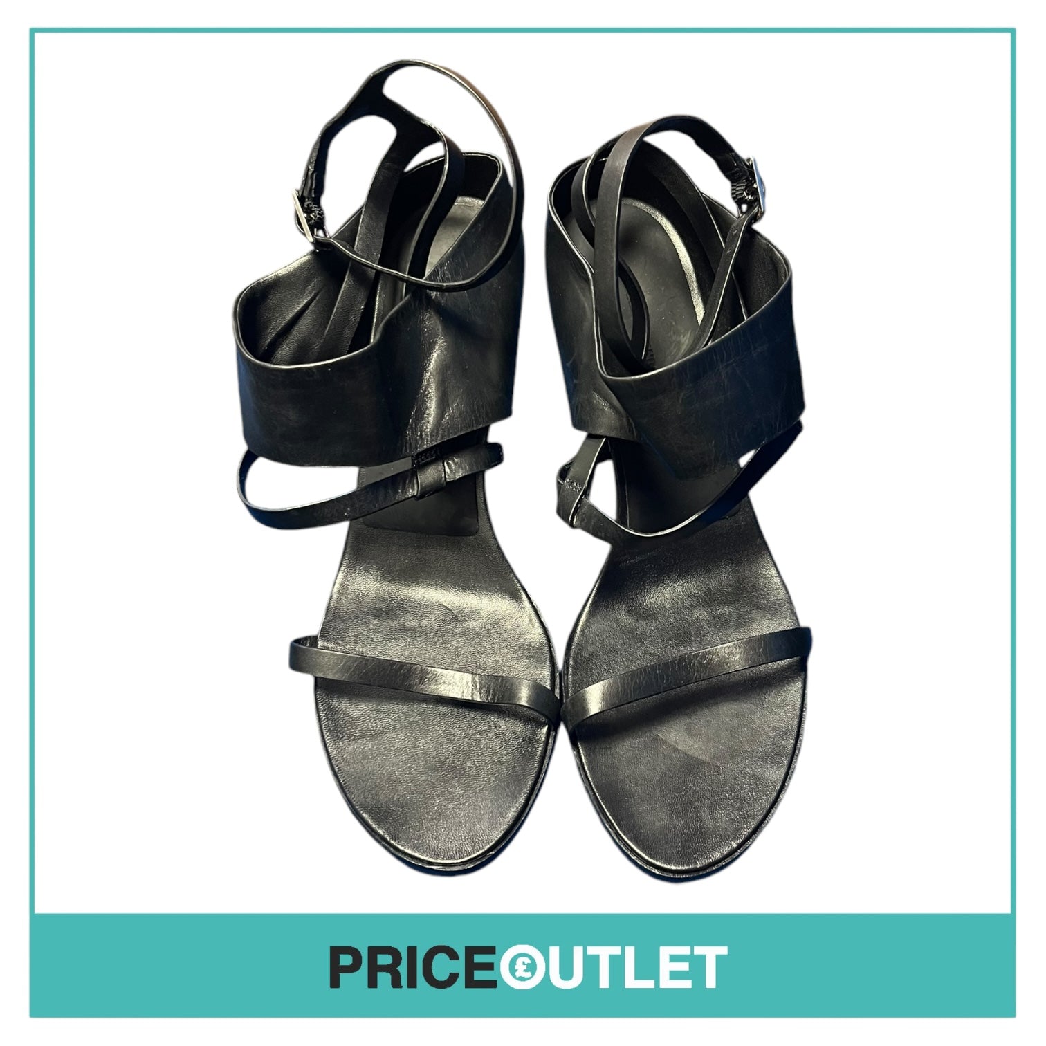 Alexander Wang - Black Strappy Heels - Size 41 - BRAND NEW