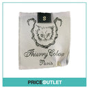 Thierry Colson - Black Velvet Dress with Green and Blue Sleeves - Size S - BRAND NEW WITH TAGS