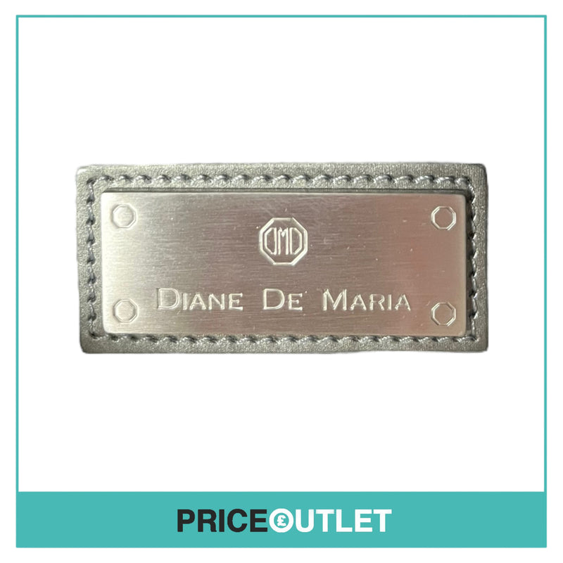 Diane De Maria - Grey Classic Patent Bonnie Bag - BRAND NEW WITH TAGS