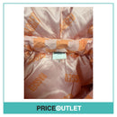 The Ragged Priest - Orange and Pink Checkerboard Puffer Jacket - Size M - BRAND NEW