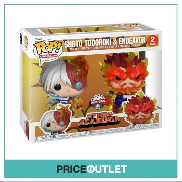 Funko - My Hero Academia - Shoto Todoroki & Endeavor 2 Pack