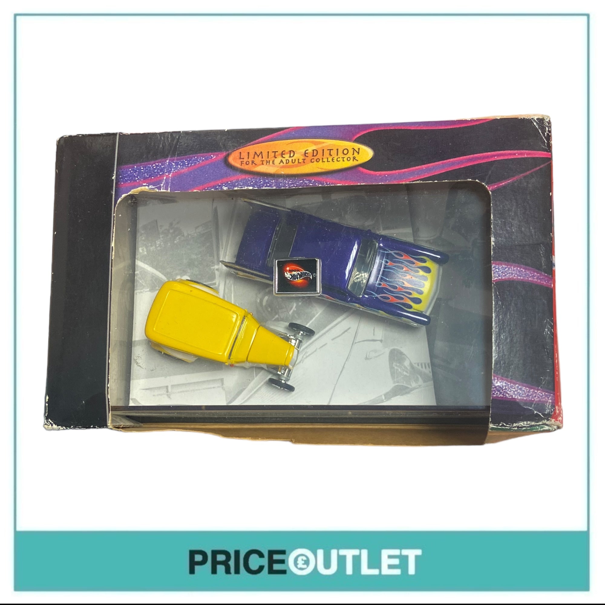 100% Hot Wheels - Goodguys 2 Pack Vehicle Set - Damaged Box