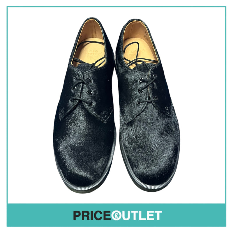 Dr Martens - Black Horse Hair Shoes - Size 3 - BRAND NEW WITH TAGS