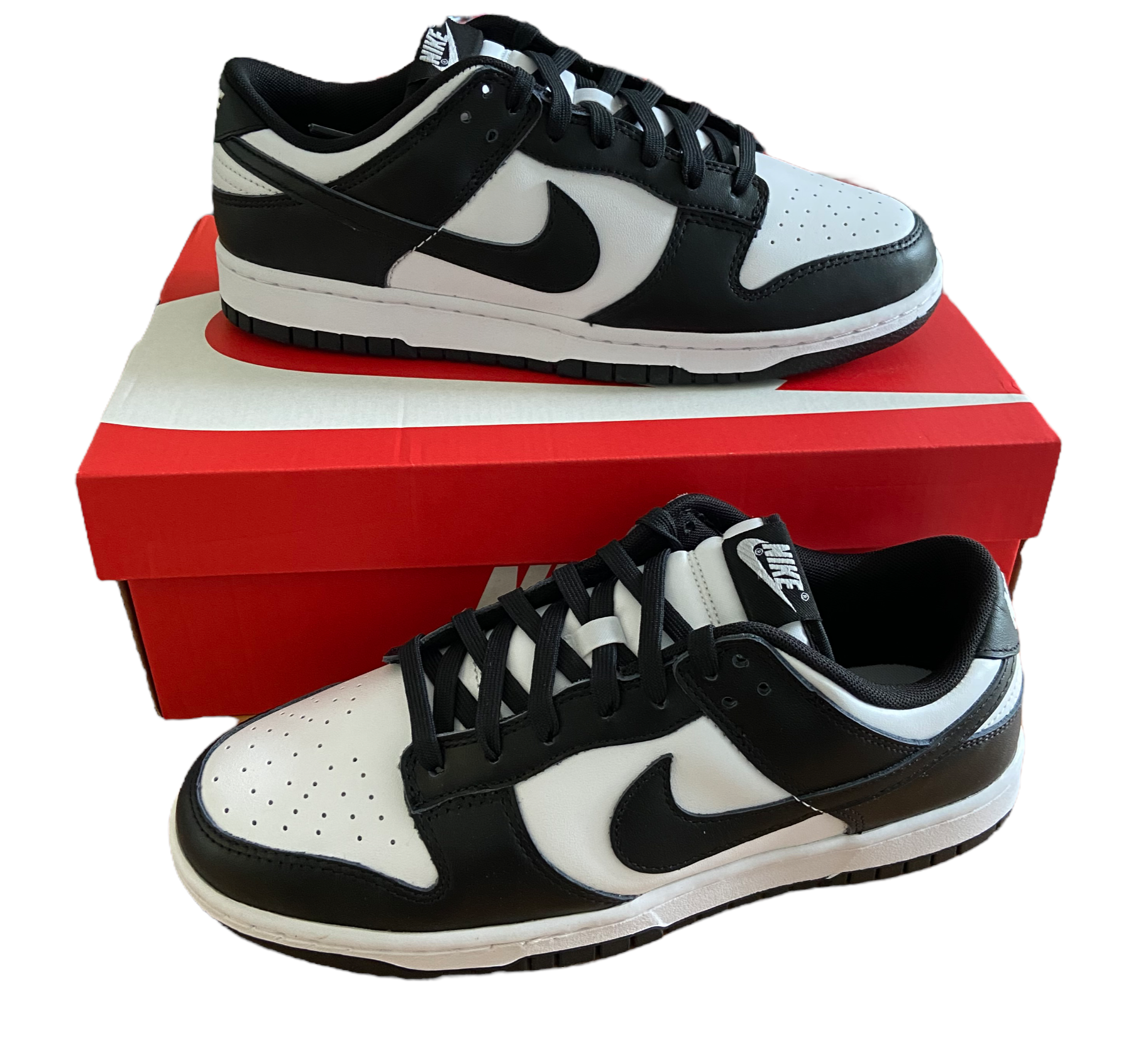 Nike - Dunk Low Retro 'Black-White' - UK 7.5