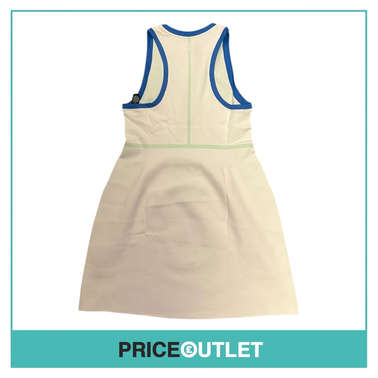 Sweaty Betty - Green Workout Dress with Blue Binding - Size XL - BRAND NEW