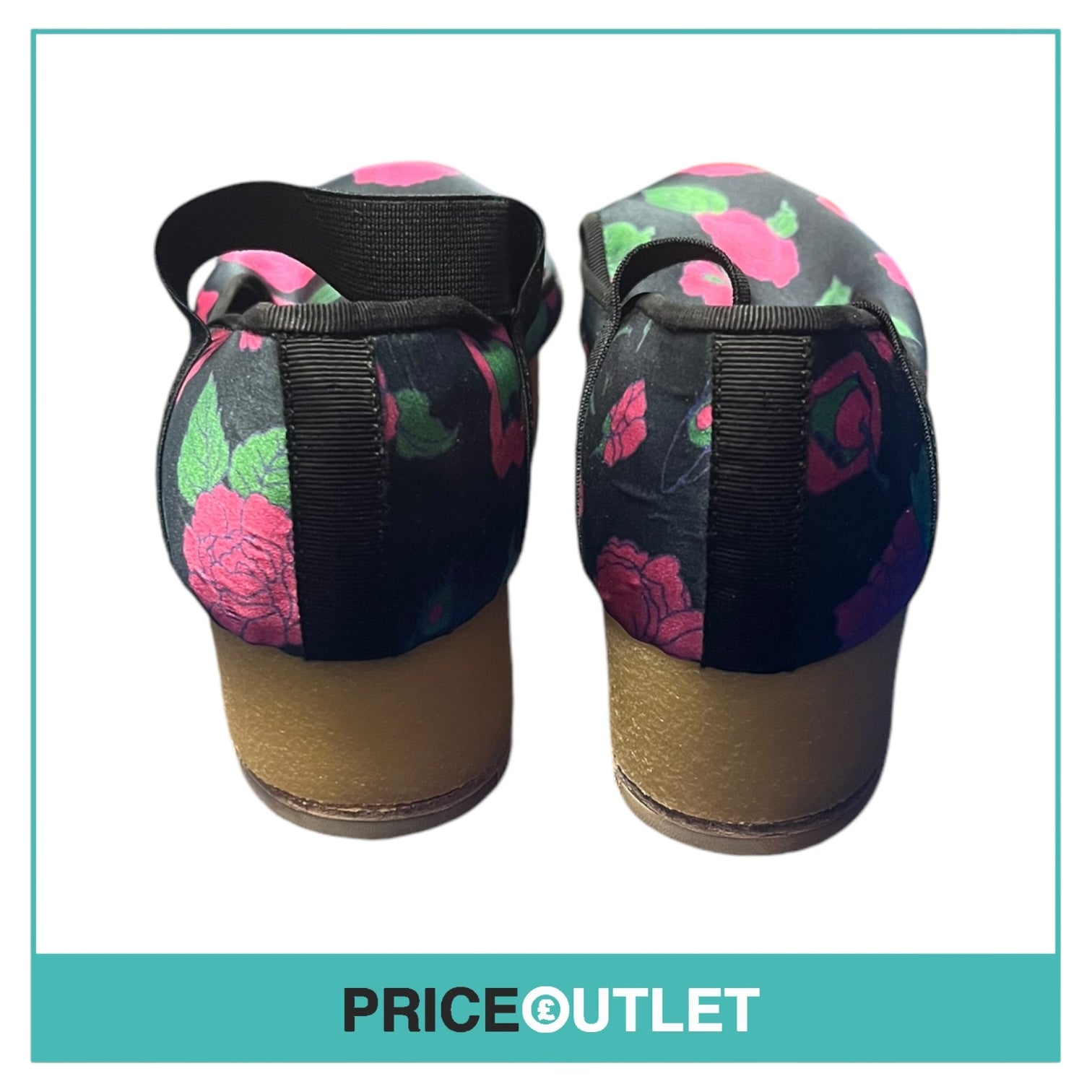 Undercover - Floral Print Platform Sandals  - Size S - BRAND NEW