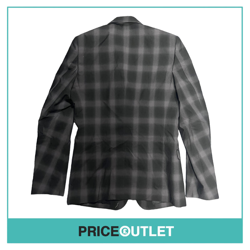 Undercover - Grey and Black Check Blazer - Size 3 - BRAND NEW WITH TAGS