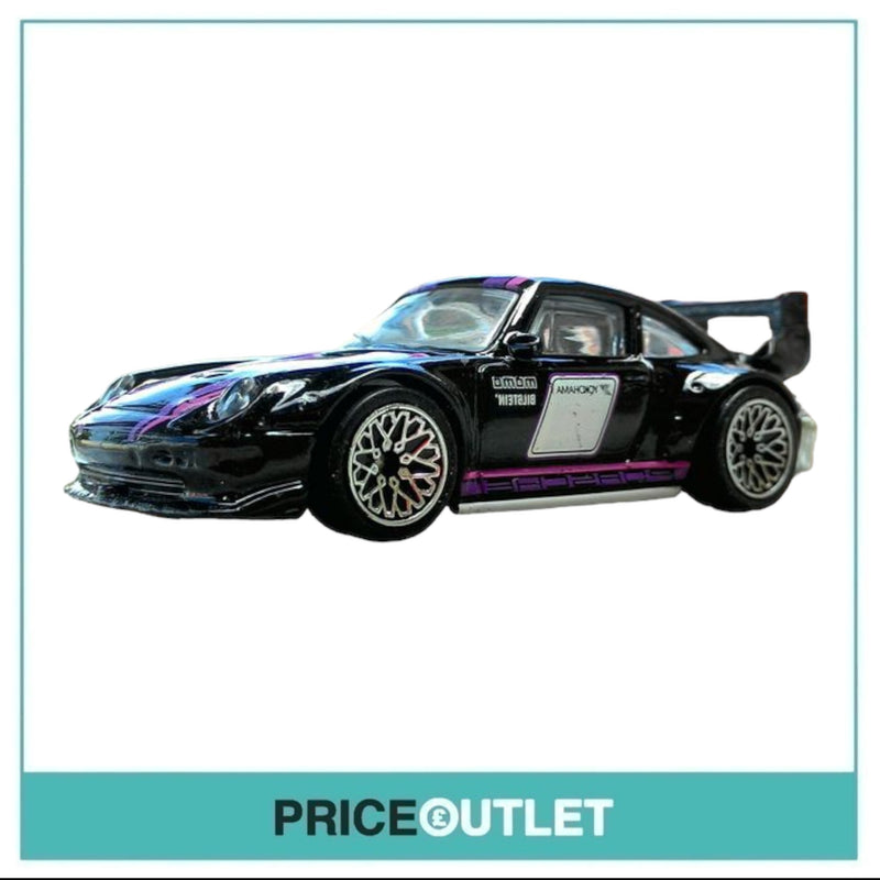 Hot Wheels Euro Style - Porsche 993 GT2 (Black) - Damaged Box