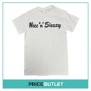 Pleasure - Nice N Sleazy White T-Shirt - Size L - BRAND NEW WITH TAGS