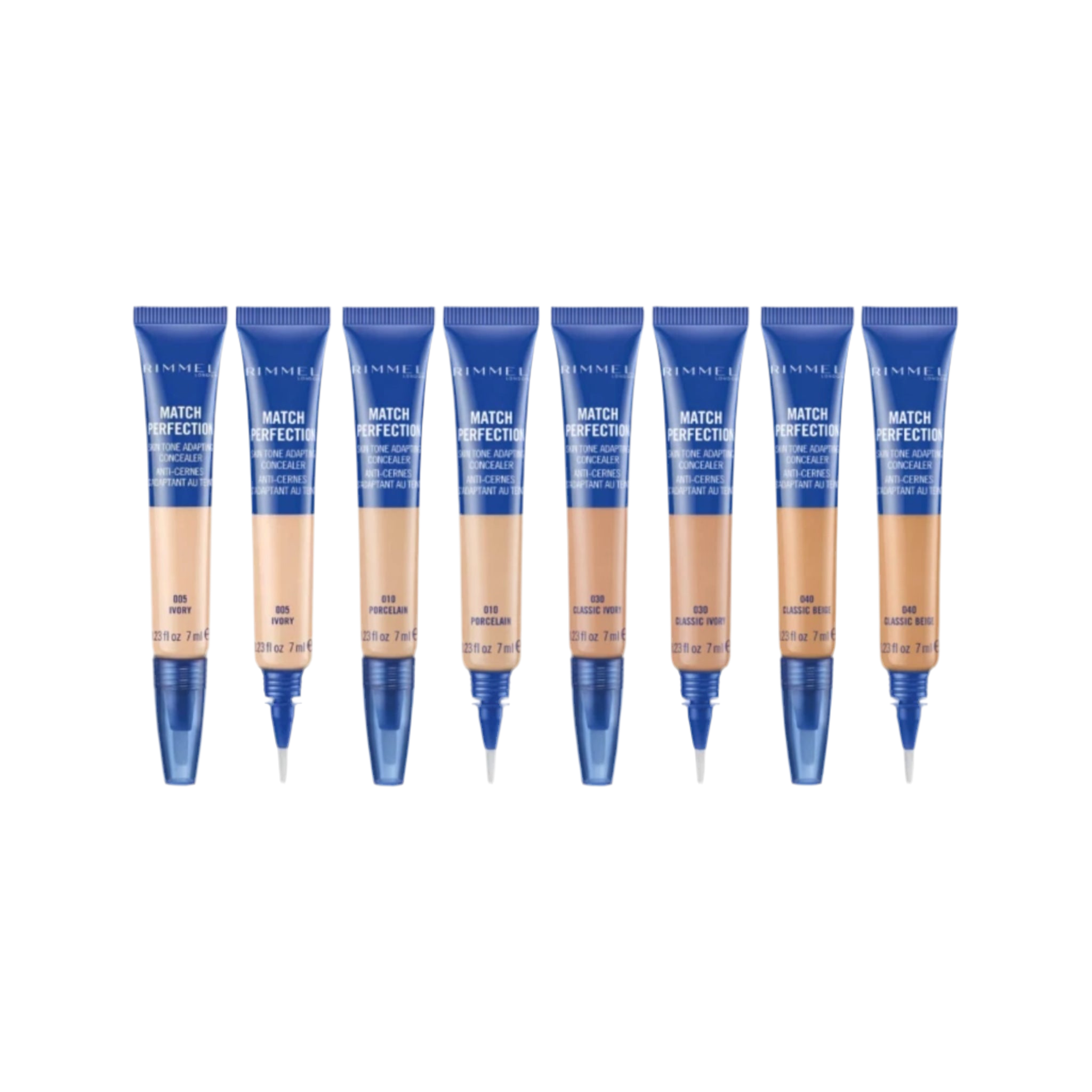 Rimmel - Match Perfection - Skin Tone Adapting Concealer - Shade 010 ‘Porcelain’ - BRAND NEW