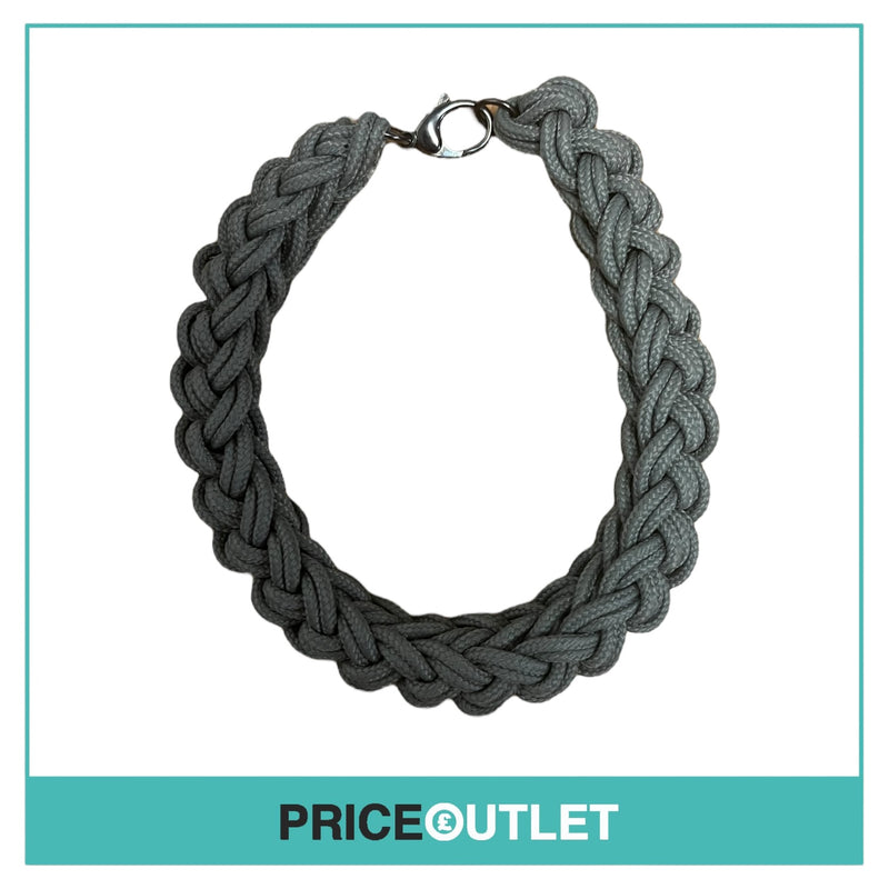 Alienina - Grey Sailing Rope Necklace - Size OS - BRAND NEW WITH TAGS