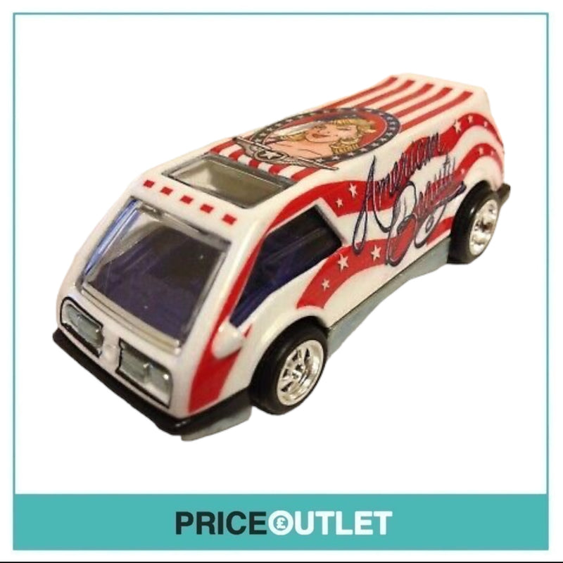 Hot Wheels Nose Art - American Beauty Dream Van XGW Nostalgia Series
