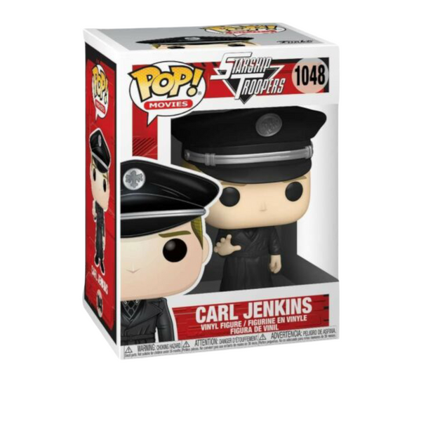Funko - Carl Jenkins #1048 Funko Pop! Starship Troopers - BRAND NEW IN A FREE POP PROTECTOR