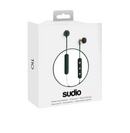 Sudio TIO Wireless Bluetooth Rechargeable Stereo Gym Headphones - Green  - BRAND NEW