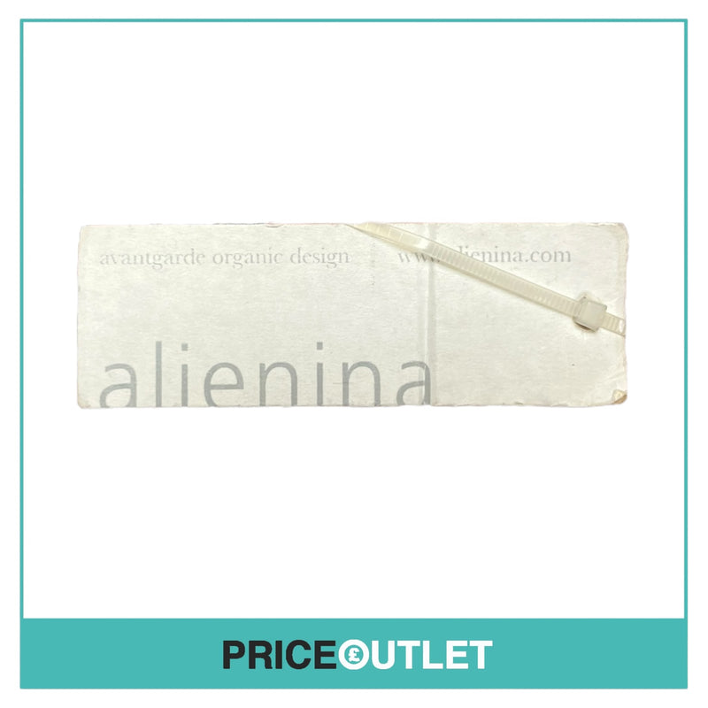 Alienina - Black and Beige Mixed Knot Necklace - Size OS - BRAND NEW WITH TAGS