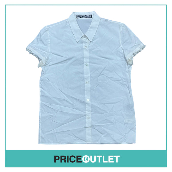 Creature of the Wind - White Short Sleeve Shirt - Size 4 - BRAND NEW WITH TAGS