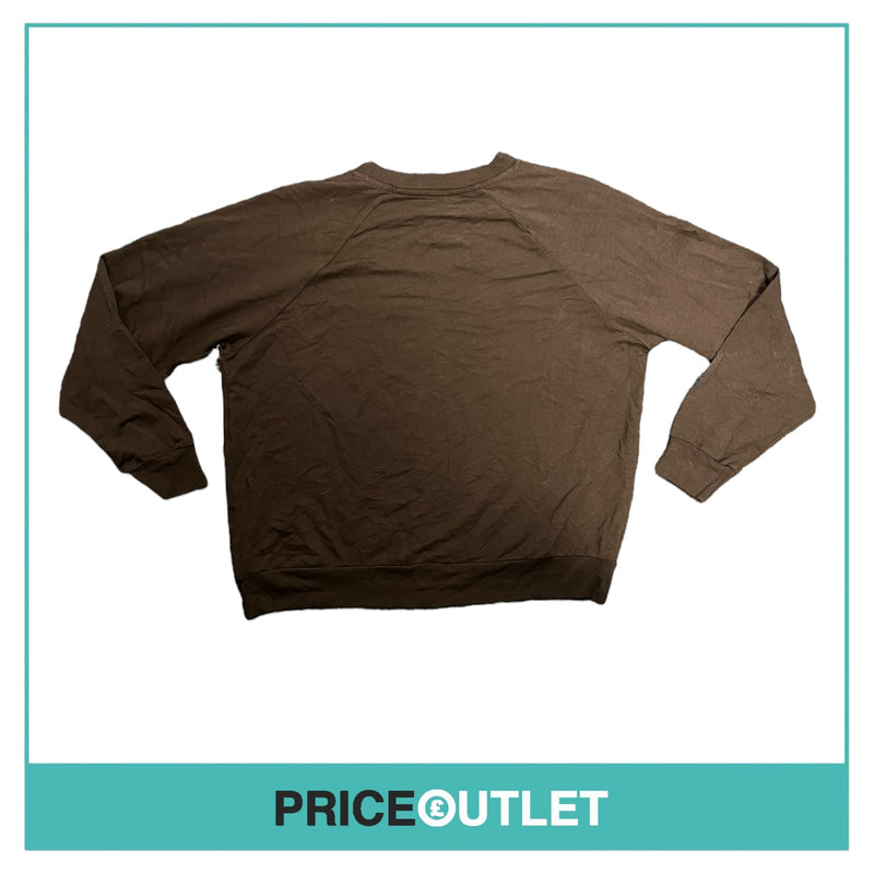 Creative Growth for Everybody - 'You and Your Big Mouth' Dark Grey Jumper - Size S - BRAND NEW WITH TAGS