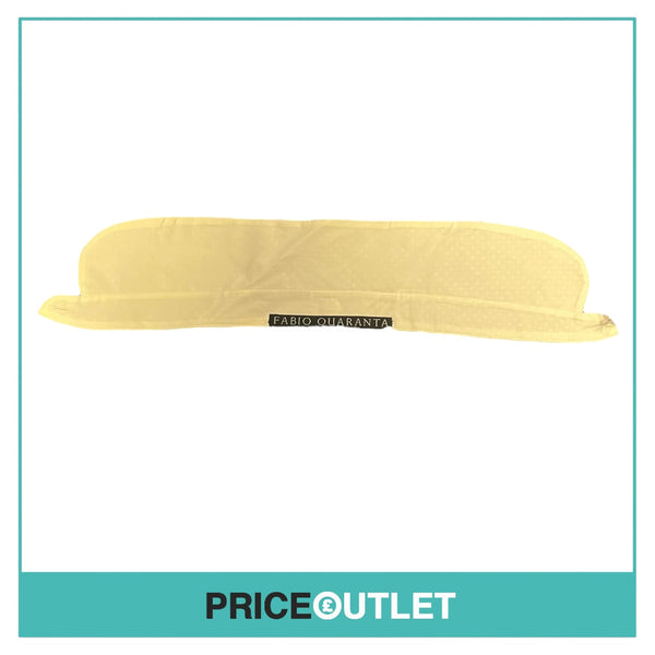 Fabio Quaranta - White Round Collar - Size 42 - BRAND NEW WITH TAGS