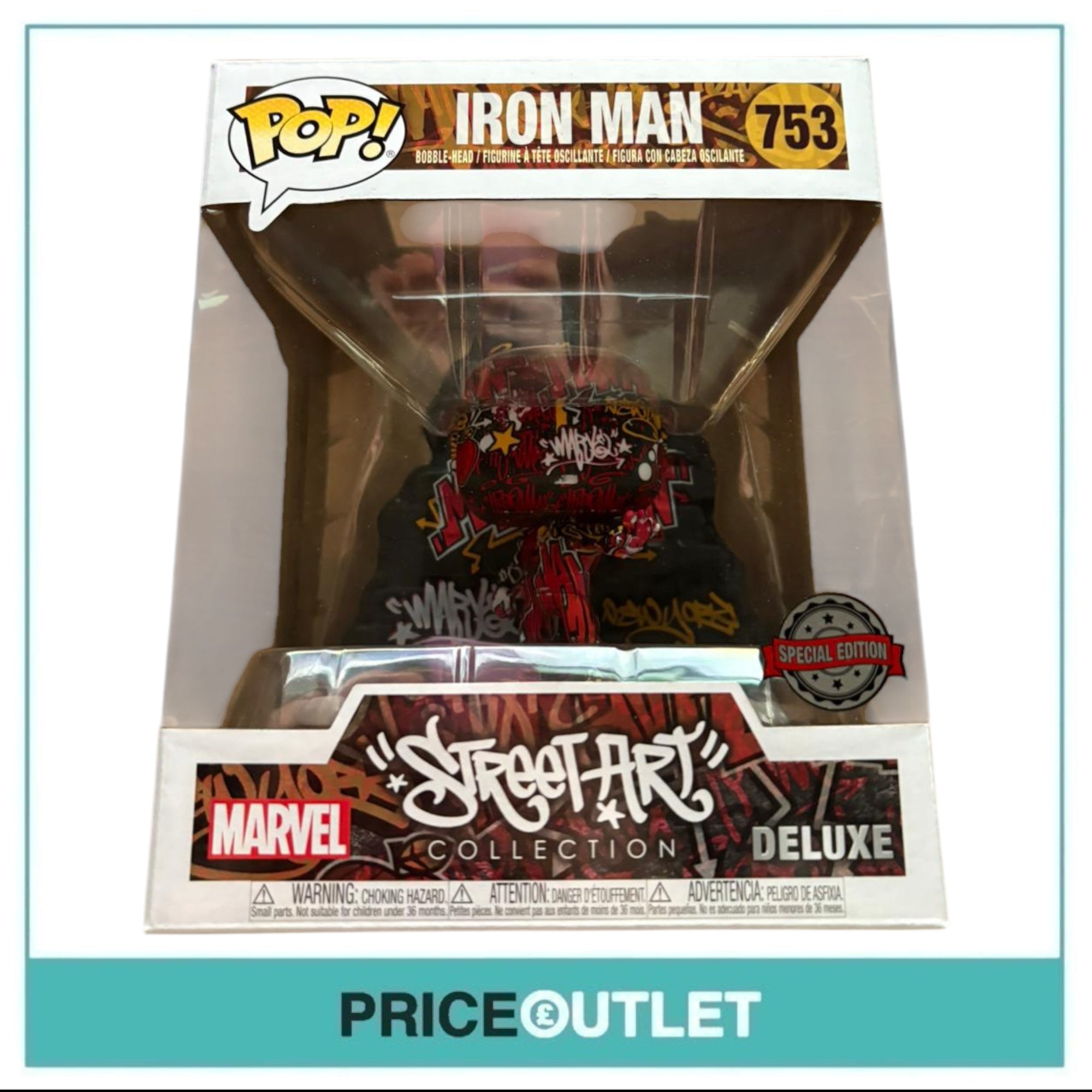 Funko - Street Art Collection - Iron Man Deluxe