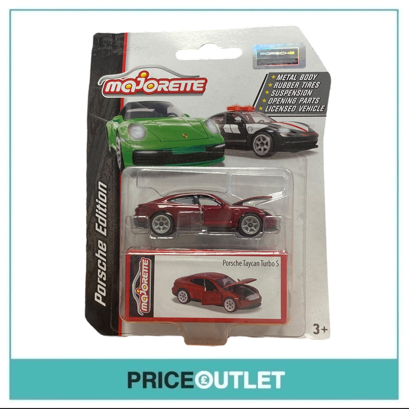 Majorette - Porsche 911 Carrera S (Red) - Damaged Box
