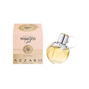 Azzaro Wanted Girl perfume bottle and packaging on a white background