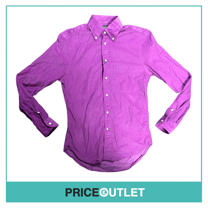 Gitman Bros - Purple Corduroy Shirt - Size S - BRAND NEW WITH TAGS