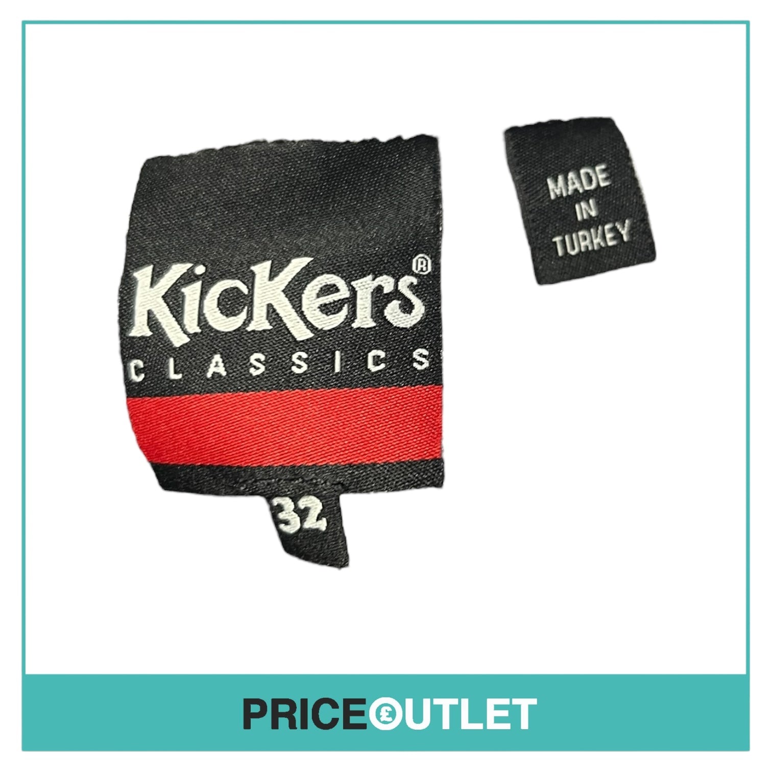 Kickers - Womens Grey Cord Trousers - Size 32 - BRAND NEW