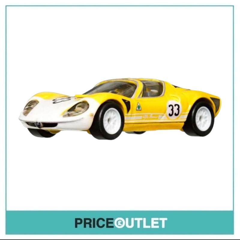 Hot Wheels Car Culture - Exotic Envy '69 Alfa Romeo 33 Stradale (Yellow)