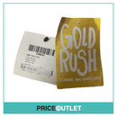 Comme des Garçons - Gold Rush Unisex White T-Shirt with 'Golden Hour' Print and Gold Sleeves - Size S - BRAND NEW WITH TAGS