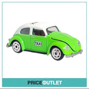 Majorette Volkswagen Beetle Series - Vintage Taxi (Green) - Damaged Box