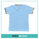 Comme des Garçons - Gold Rush Unisex White T-Shirt with 'Golden Rule' Gems and Gold Binding - Size S - BRAND NEW WITH TAGS