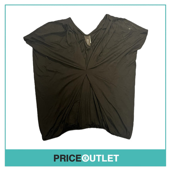 Zero Maria Cornejo - Black Draped Kite Top - Size M - BRAND NEW WITH TAGS