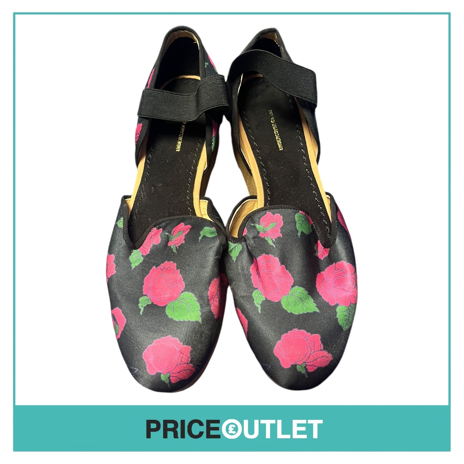 Undercover - Floral Print Platform Sandals  - Size S - BRAND NEW