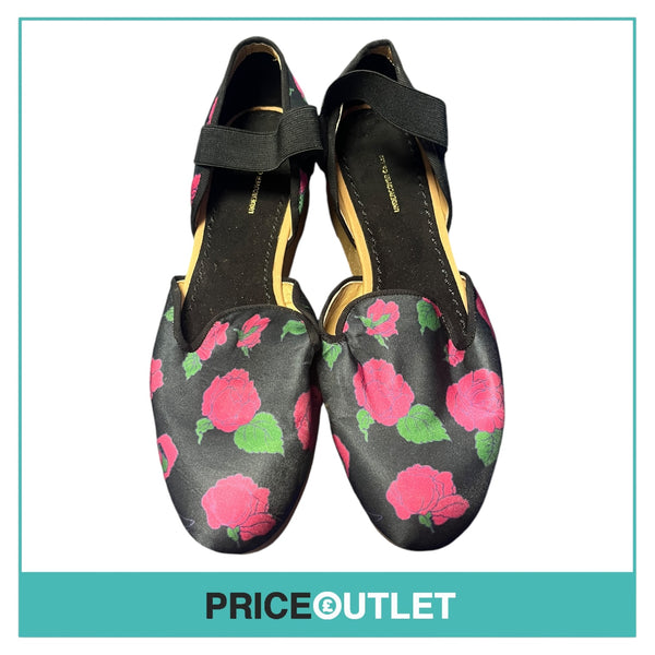 Undercover - Floral Print Platform Sandals  - Size S - BRAND NEW