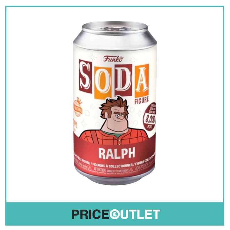 Ralph -  Funko Soda Vinyl Figure! Chance Of Chase - Wreck it Ralph - International LE8000 Pcs - Brand New