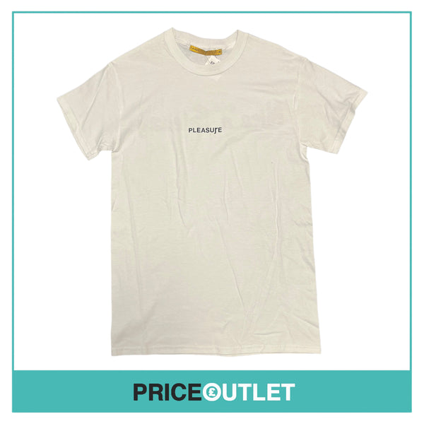Pleasure - Nice N Sleazy White T-Shirt - Size L - BRAND NEW WITH TAGS