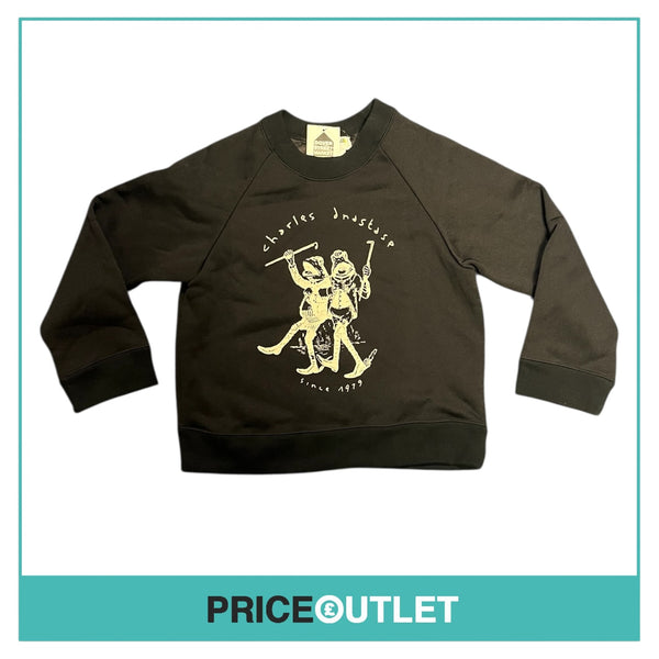 Charles Anastase - Childrens Black Graphic Sweater - Size L - BRAND NEW WITH TAGS