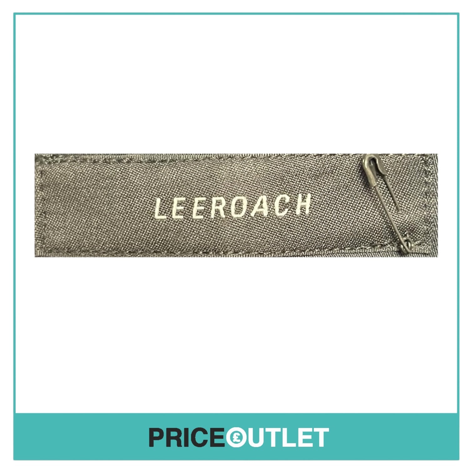 Lee Roach - Black Trousers with Strap Fastening - Size S - BRAND NEW