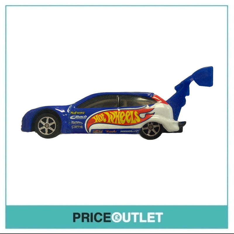 Hot Wheels 100% - Ford Series Ford Focus (Blue) - Damaged Box
