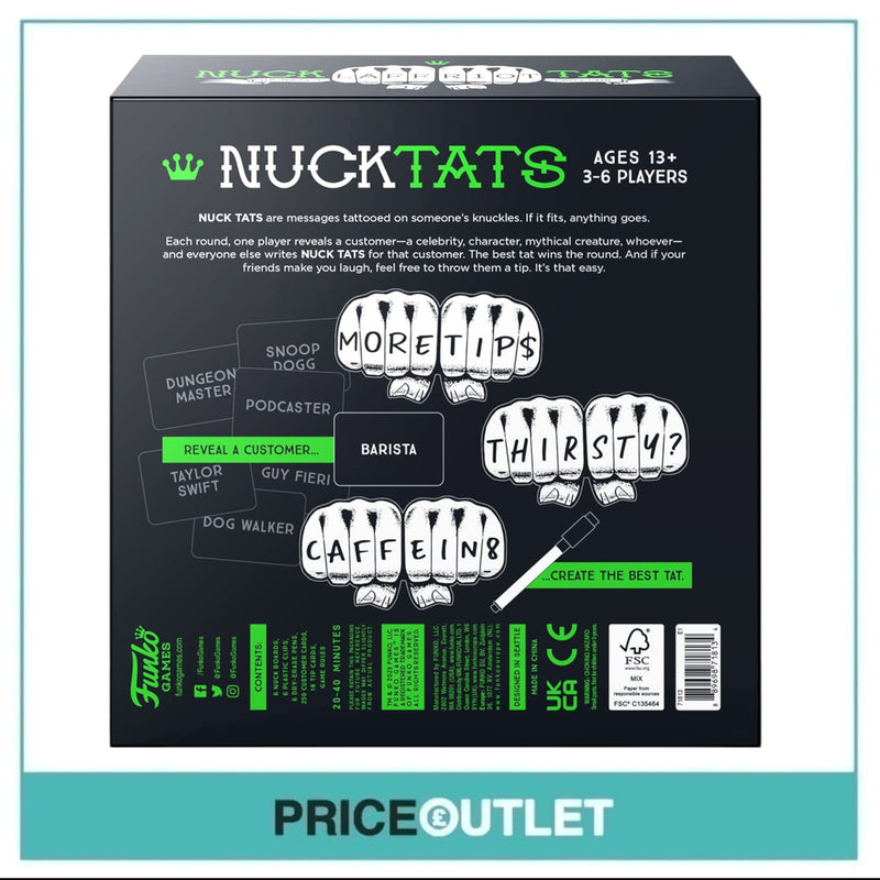 Funko - Nuck Tats Party Game